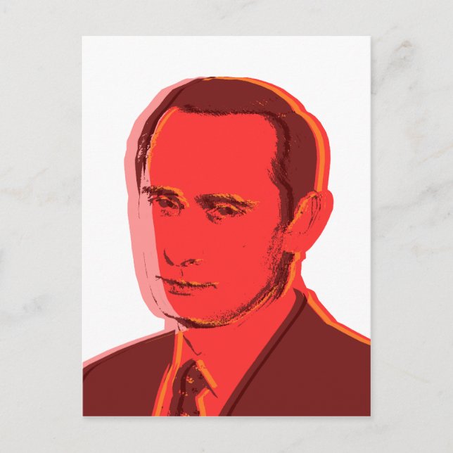 Cartão Postal Putin vladimir (Frente)