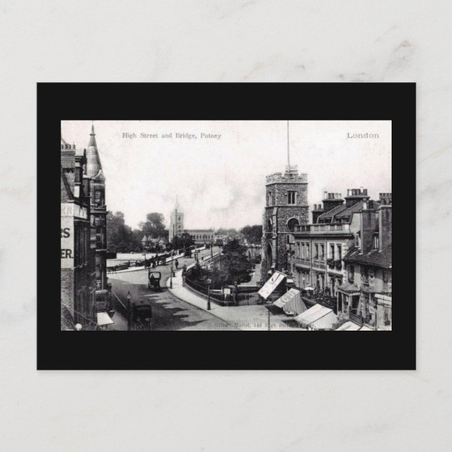 Cartão Postal Putney 1903 (Frente)