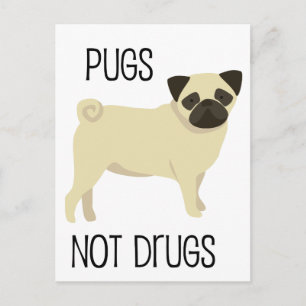 Cartão Postal Puxos não drogas