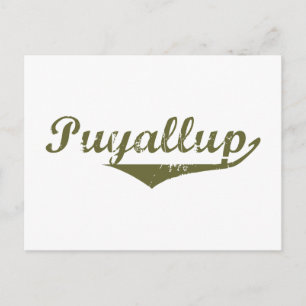 Cartão Postal Puyallup Revolution t shirts