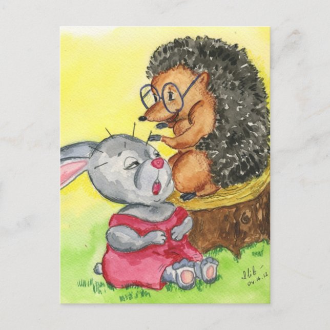 Cartão Postal PuzzledAccupuncture.jpeg (Frente)