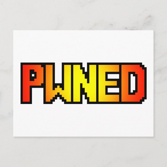 CARTÃO POSTAL PWNED (Frente)