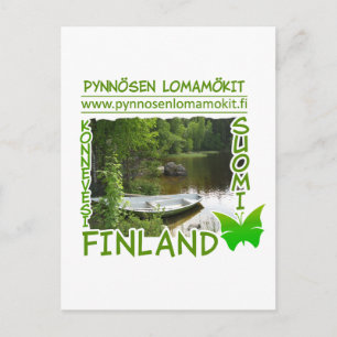 Cartão postal Pynnösen Lomamökit - personalizar