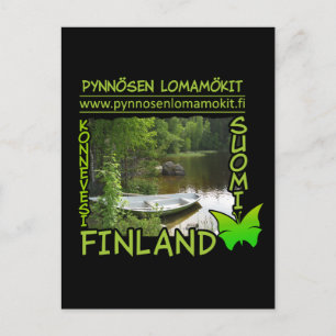 Cartão postal Pynnösen Lomamökit - personalizar