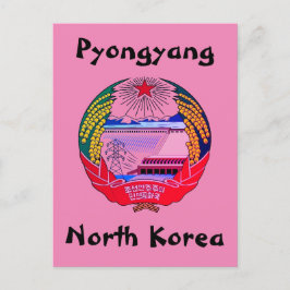 Cartão Postal Pyongyang, Coreia do Norte (RPDC) Hermit Kingdom