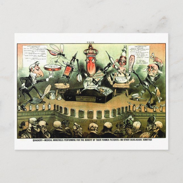 Cartão Postal Quackers (Frente)