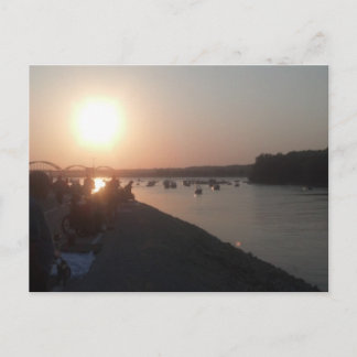 Cartão Postal Quad Cities At Sunset