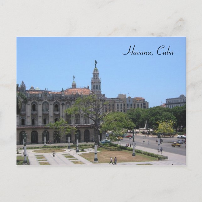 Cartão Postal quadra havana (Frente)