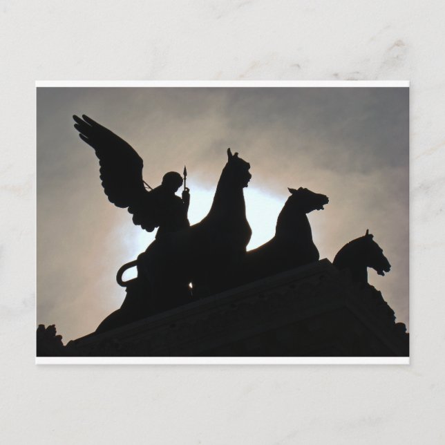Cartão Postal Quadrigas (Frente)