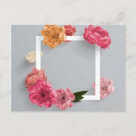 Cartão Postal Quadro da Flor