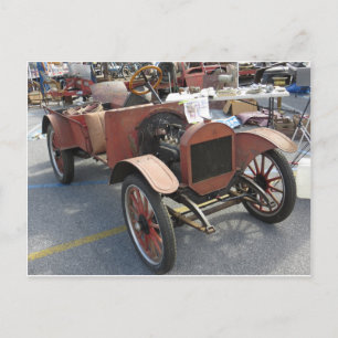 Cartão Postal Quadro de Carro Antiquado