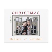 Quadro de Fotografias da Janela Falsa