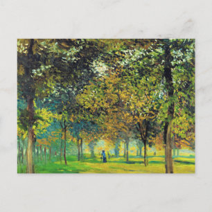 Cartão Postal quadro de Monet, The Allee du Champ de Foire,