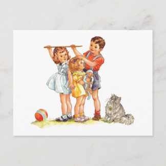 Cartão Postal "Qual É A Sua Altura?"