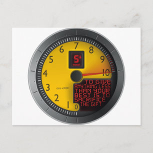 Cartão Postal Qualquer Coisa Menor Que A Sua Melhor