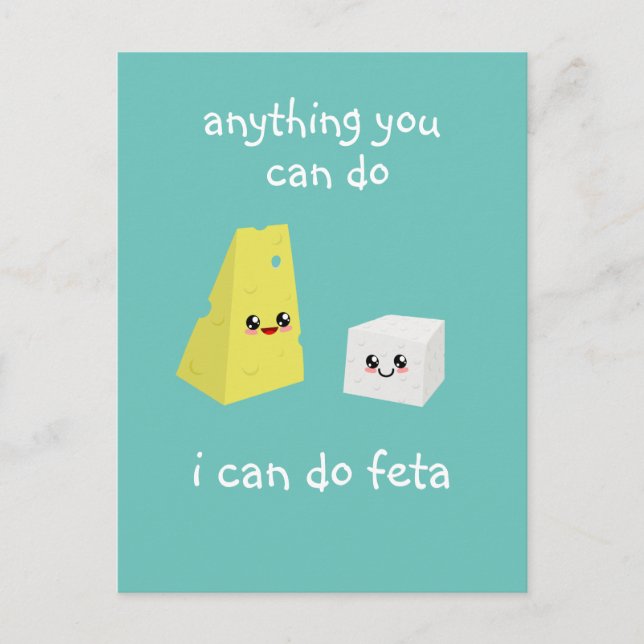 Cartão Postal qualquer coisa que você puder fazer (Frente)