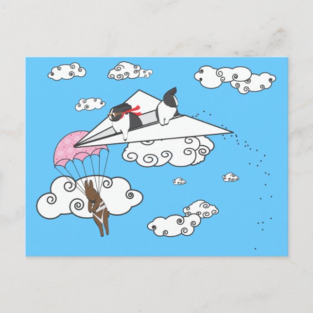 CARTÃO POSTAL QUANDO BUNNIES ATACAM (Frente)