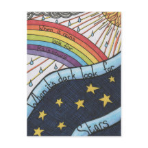 Quando chove procure os arco-íris