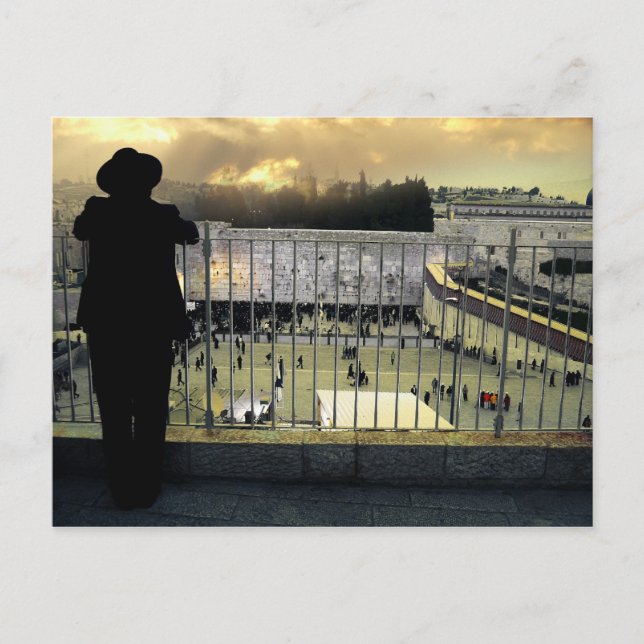 Cartão Postal Quando Deus visitar suas Pessoas (Frente)