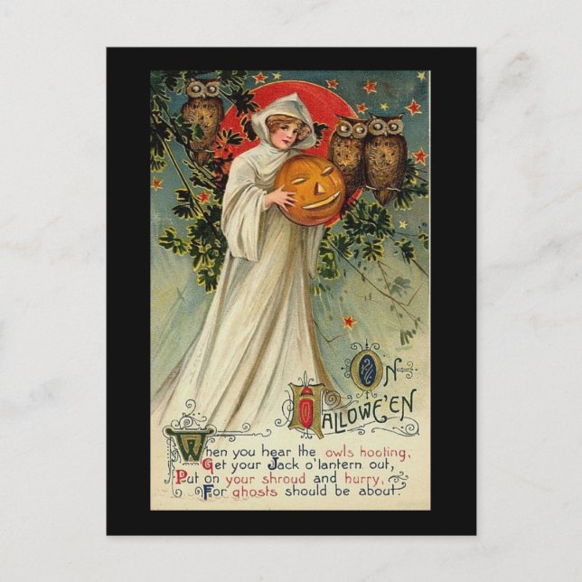 Cartão Postal Quando você ouve a coruja se prostituindo (Frente)