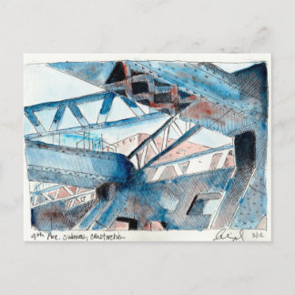 Cartão Postal Quarta Construção Ave