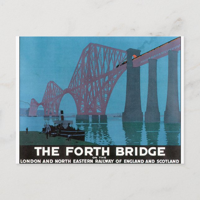 Cartão Postal Quarta Ponte, Londres (Frente)