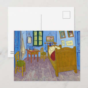 Cartão Postal Quarto de Vincent em Arles Van Gogh