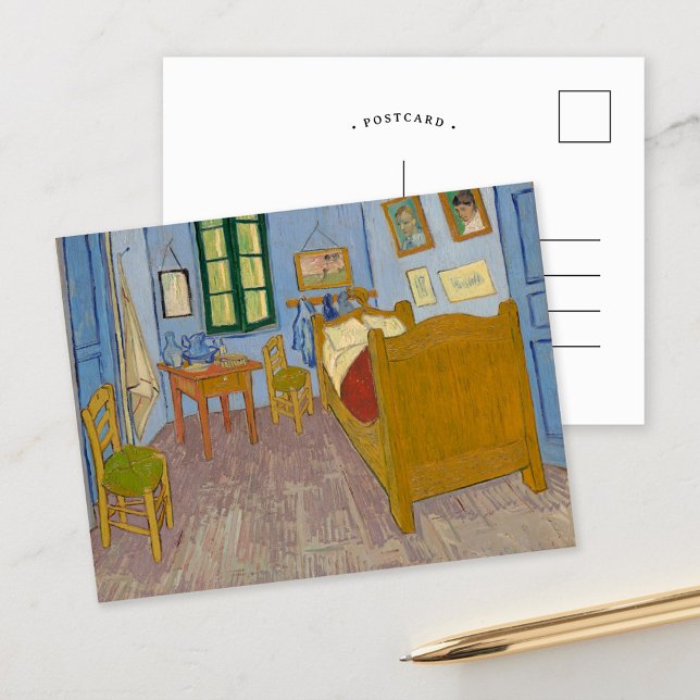 Cartão Postal Quarto em Arles | Vincent van Gogh (Criador carregado)