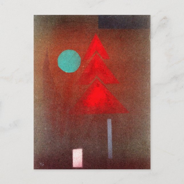 Cartão Postal Quase Submerso, Kandinsky (Frente)