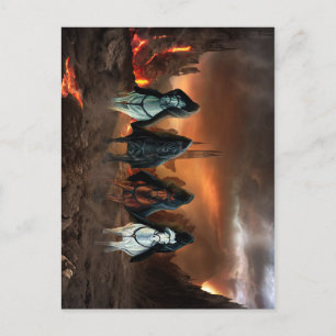 Cartão Postal Quatro Cavalos Do Apocalipse