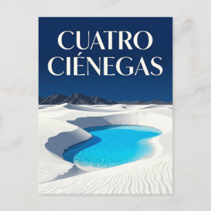 Cartão Postal Quatro Ciénagas