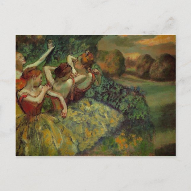 Cartão postal Quatro Dançarinos (Frente)