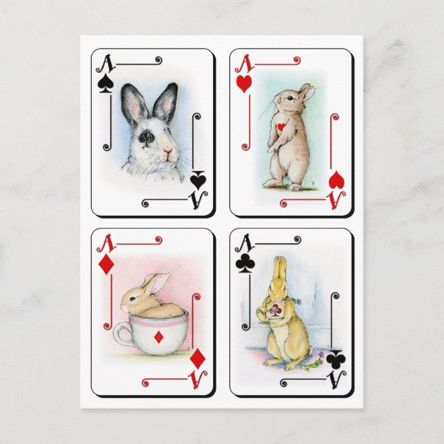 Cartão Postal Quatro de tipo (Frente)