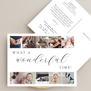 Cartão Postal Que bebê novo minimamente multifoto milimétrica ma