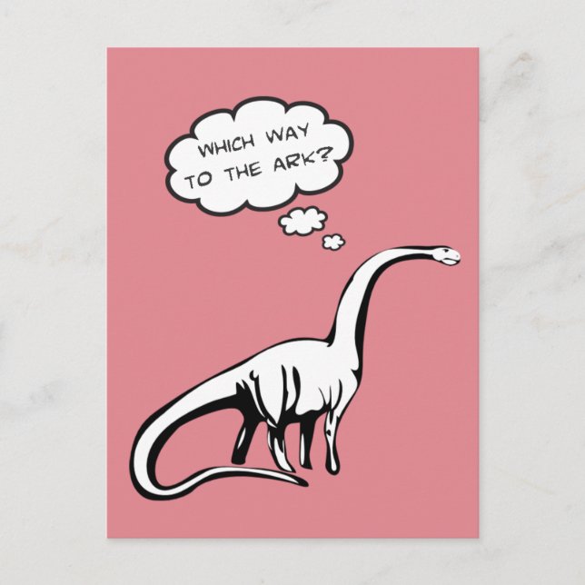 Cartão Postal Que caminho para a Arca? (Frente)