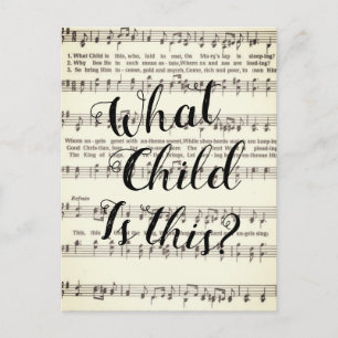 Cartão Postal Que Criança é essa?