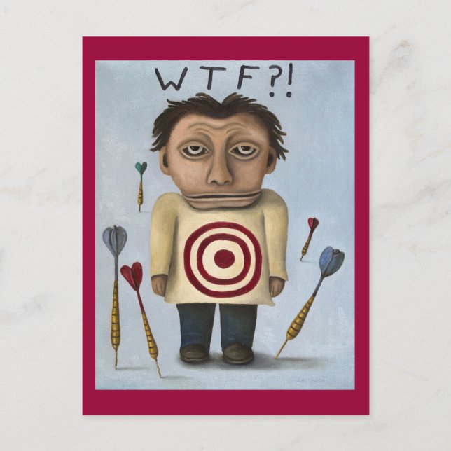 Cartão Postal Que diabos!  2 (Frente)