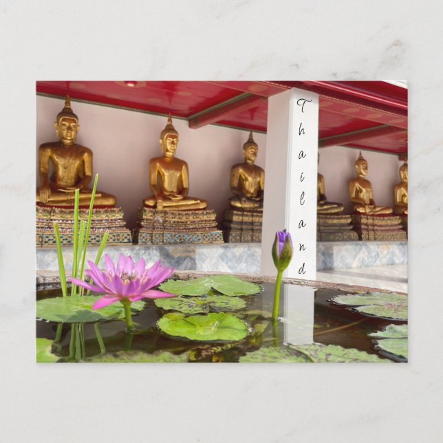 Cartão Postal que pho buddha lotus (Frente)