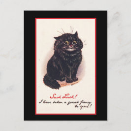 Cartão Postal Que Sorte! Eu tirei uma excelente de rico para voc