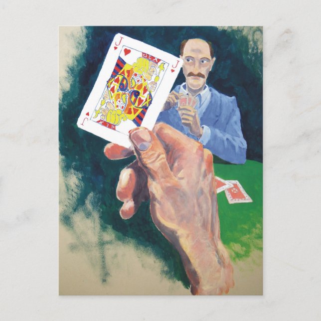 Cartão Postal Que truque sujo (Frente)