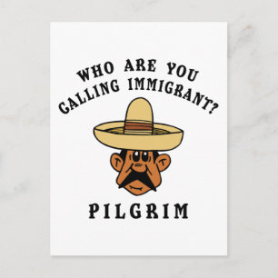 Cartão Postal Que Você Chama De Imigrante