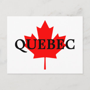 CARTÃO POSTAL QUEBEC