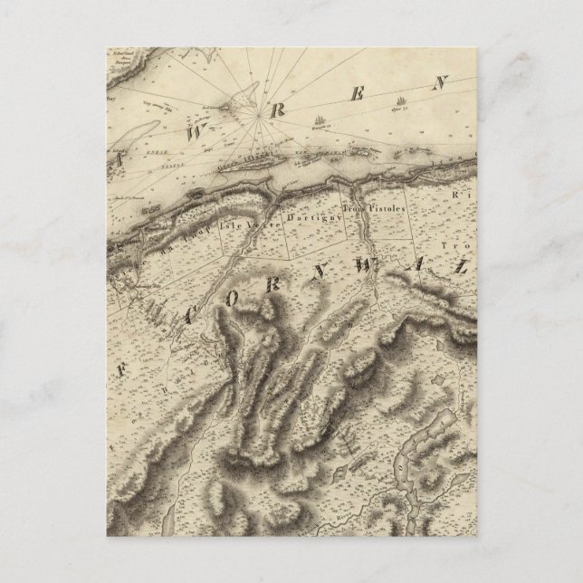 Cartão Postal Quebec, Canadá (Frente)