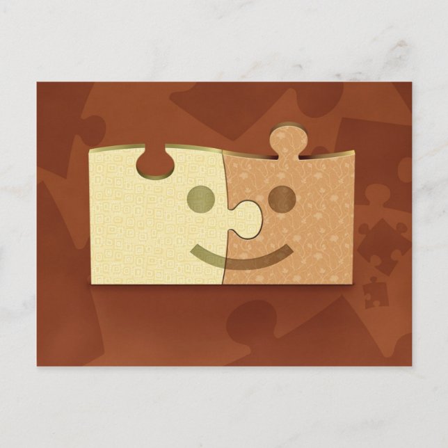 Cartão Postal Quebra-cabeça (Frente)