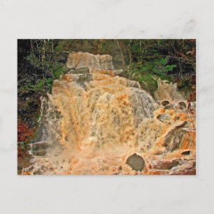 Cartão Postal Quebra d'água da montanha Hunter
