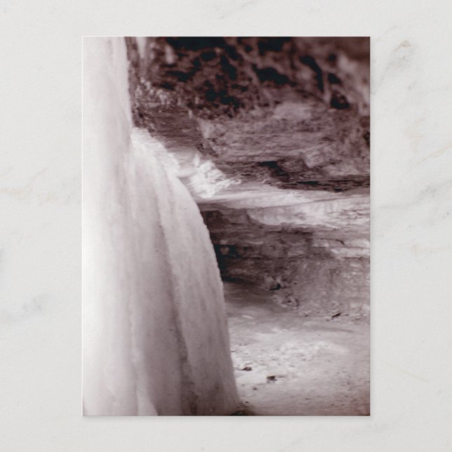Cartão Postal Queda Congelada (Frente)