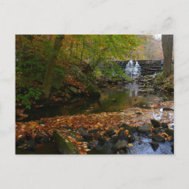 Cartão Postal Queda da cachoeira e Creek Pennsylvania Nature