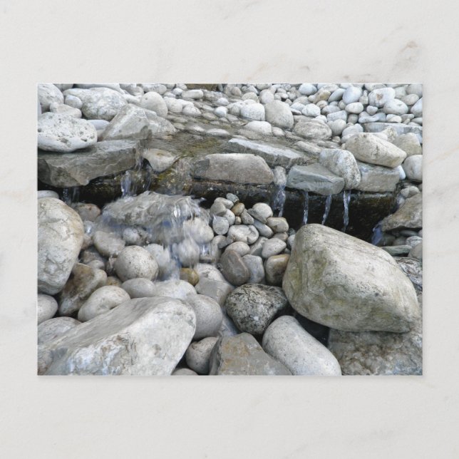 Cartão Postal Queda de água canadense (Frente)