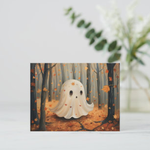 Cartão Postal Queda de Cubo Fantasma Whimsical