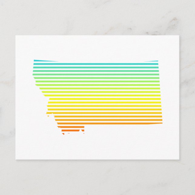 Cartão Postal queda de montana (Frente)
